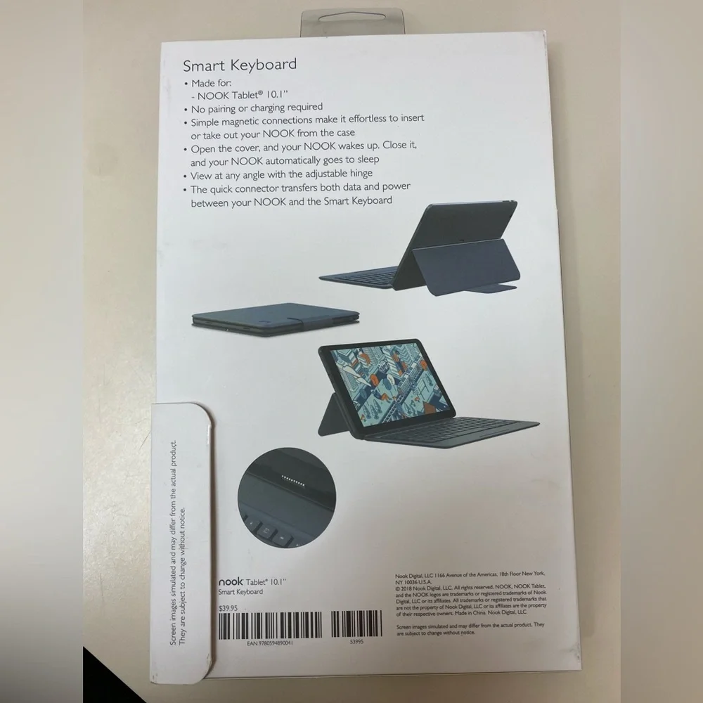 Nook Smart Keyboard 10.1 - Picture 2 of 2